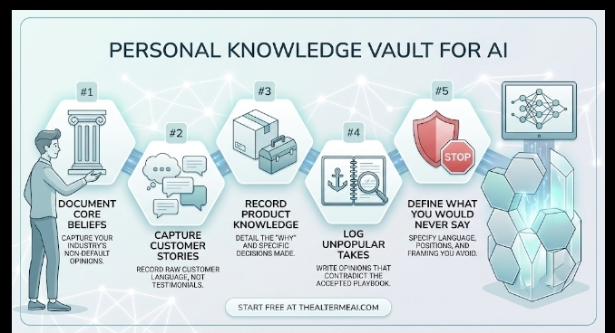 How to build a personal knowledge vault for AI